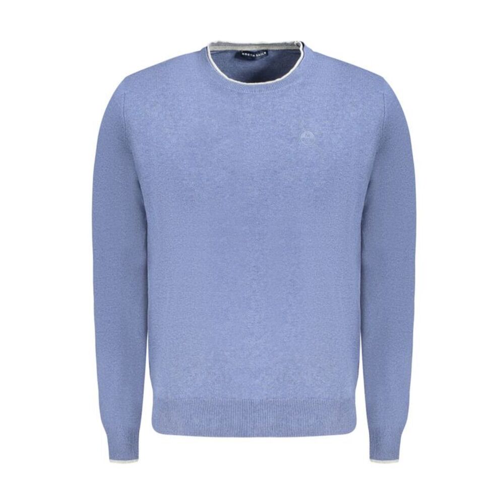 North Sails Blue Cotton Men's Men's Sweater